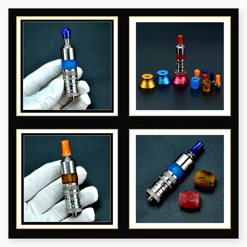 Drip Tip Resin - Wolfcoolvape Flash-e-Vapor Dual RTA Bellcap Resin