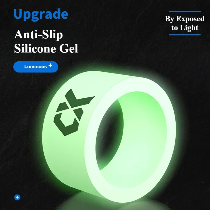Vape Band Silicone - 2PCS Night-glow Silicone Rod Stop Ring