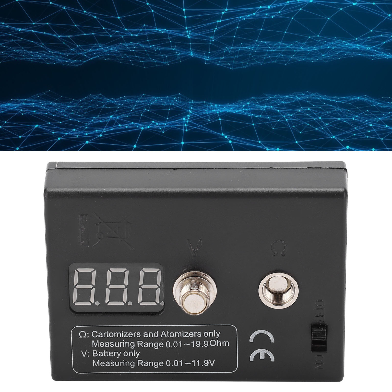 0.01-20Ω Resistance OHM Meter  - огляд і ціна Ohm Meter Reader