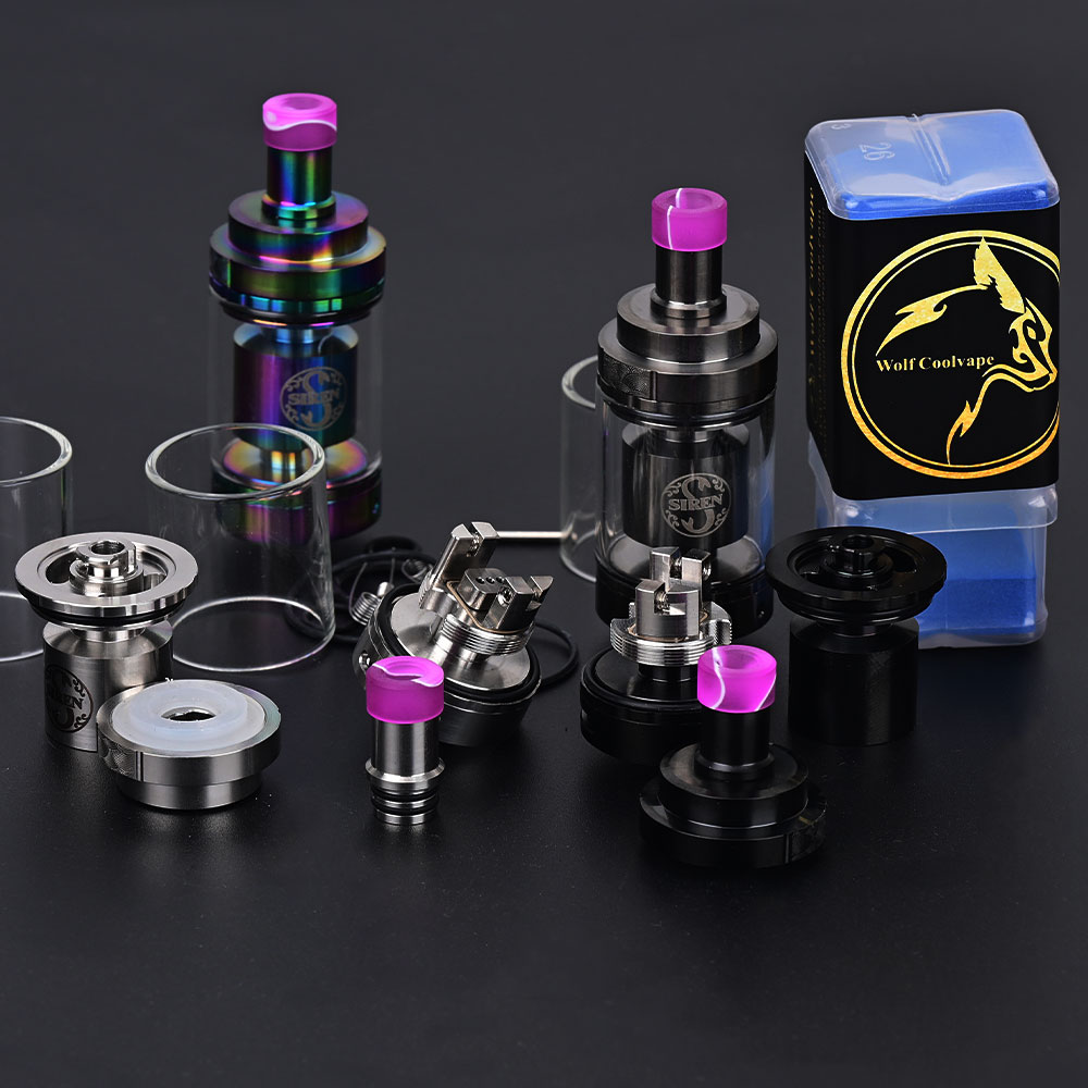Best Siren V4 Vape RTA 510 dri - огляд і ціна Vape Coil Replacement