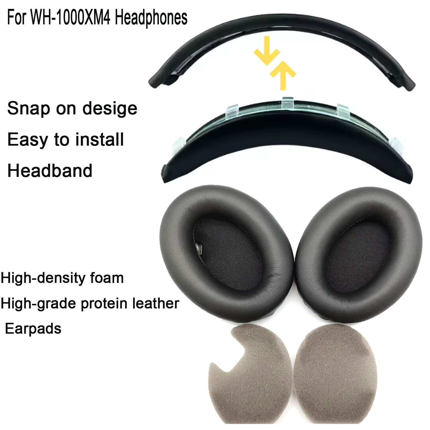 WH1000XM4 Easy Install Headban - огляд і ціна Sony Headphone Wh-1000Xm4
