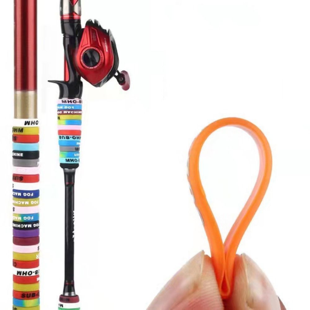 10pcs Anti-skid Fishing Rod Ha - огляд і ціна Vape Band Silicone