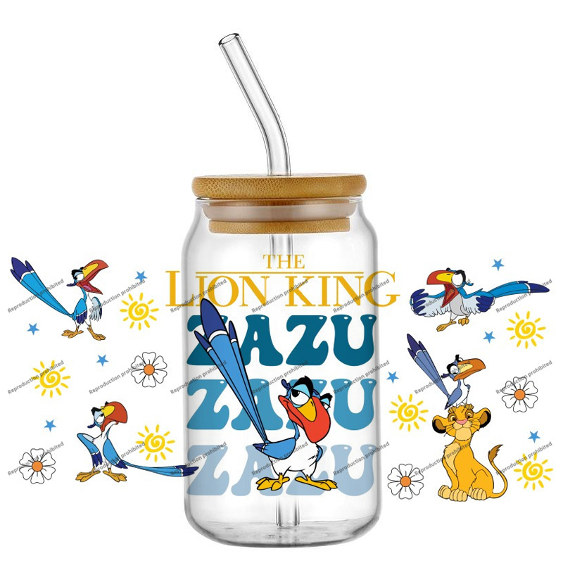 The KING Lion cartoon Characte - огляд і ціна Rdta Tank Glass