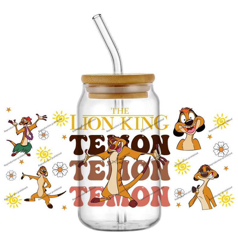 The KING Lion cartoon Characte - огляд і ціна Rdta Tank Glass
