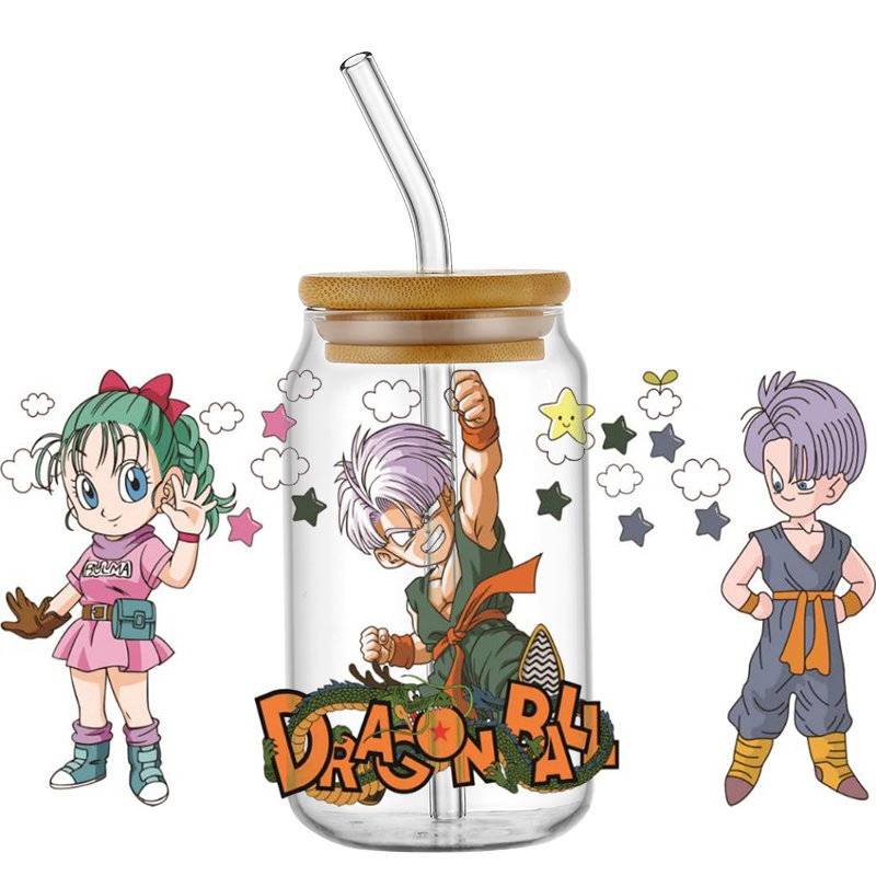 dragon ball pattern 16OZ UV DT - огляд і ціна Rdta Tank Glass
