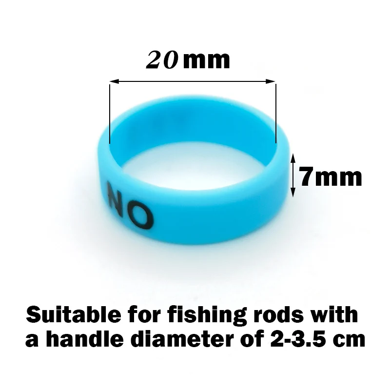 New 10pcs Fishing Rod Handle P - огляд і ціна Vape Band Silicone