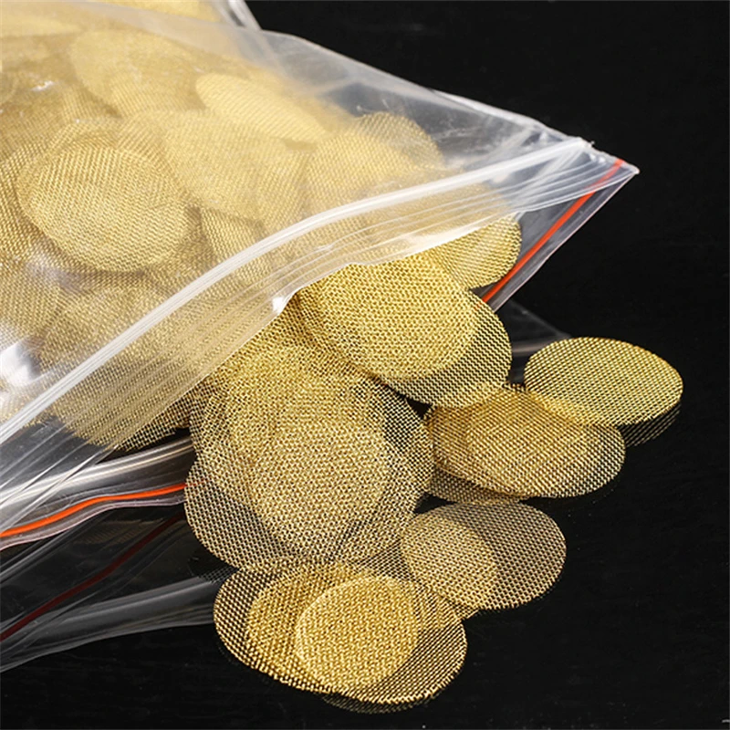 100pcs/Lot 20mm Brass Copper S - огляд і ціна Weed Vaping Accessories