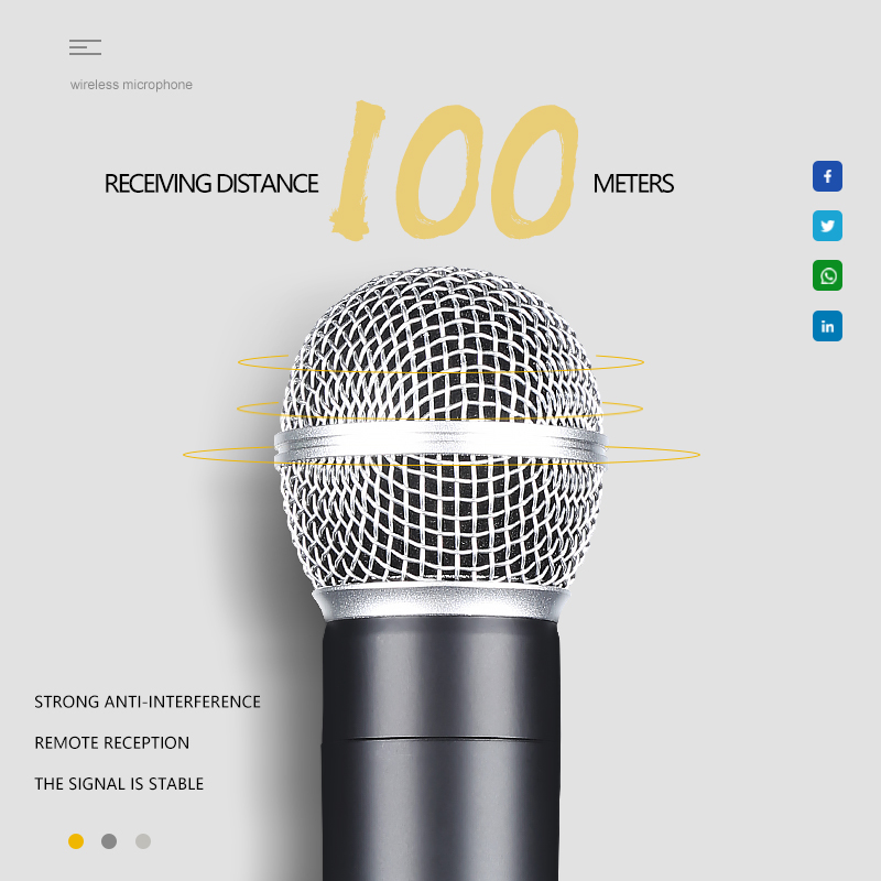 Wireless Microphone Handheld D - огляд і ціна Shure Mic Sm7B